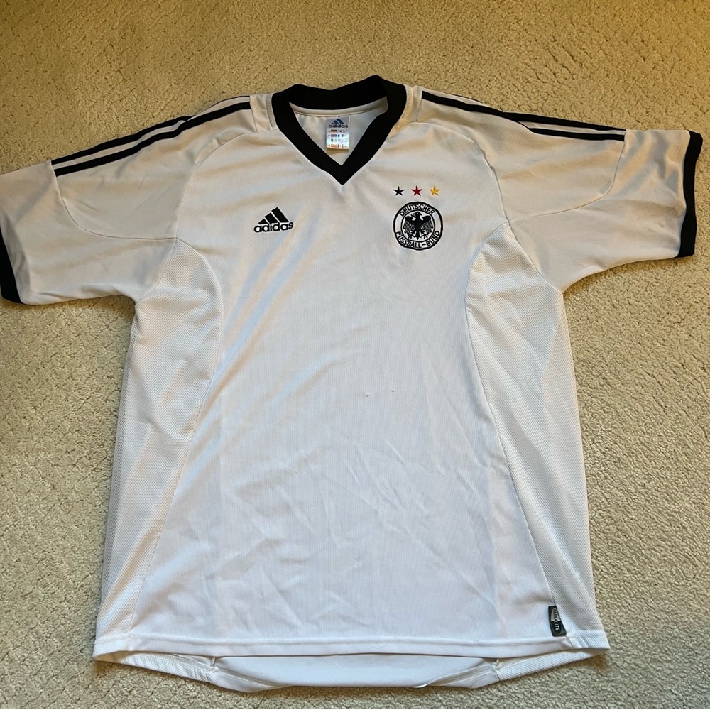 Germany Deutschland Early 2000s Home Football Soccer Jersey Adidas  Size XL